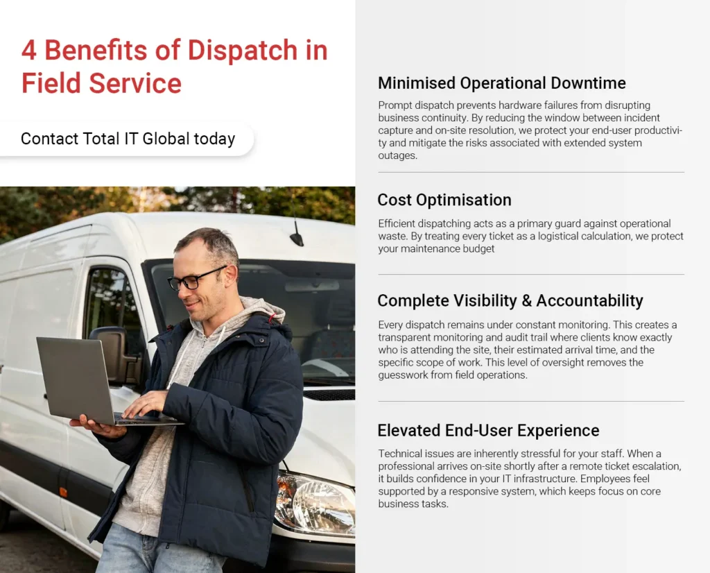 4 benefits of dispatch